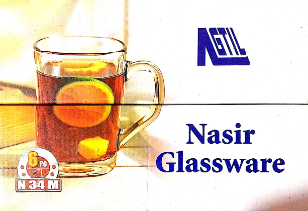 Nasir Glassware – 6 Pcs Premium Glass Set (N34M)